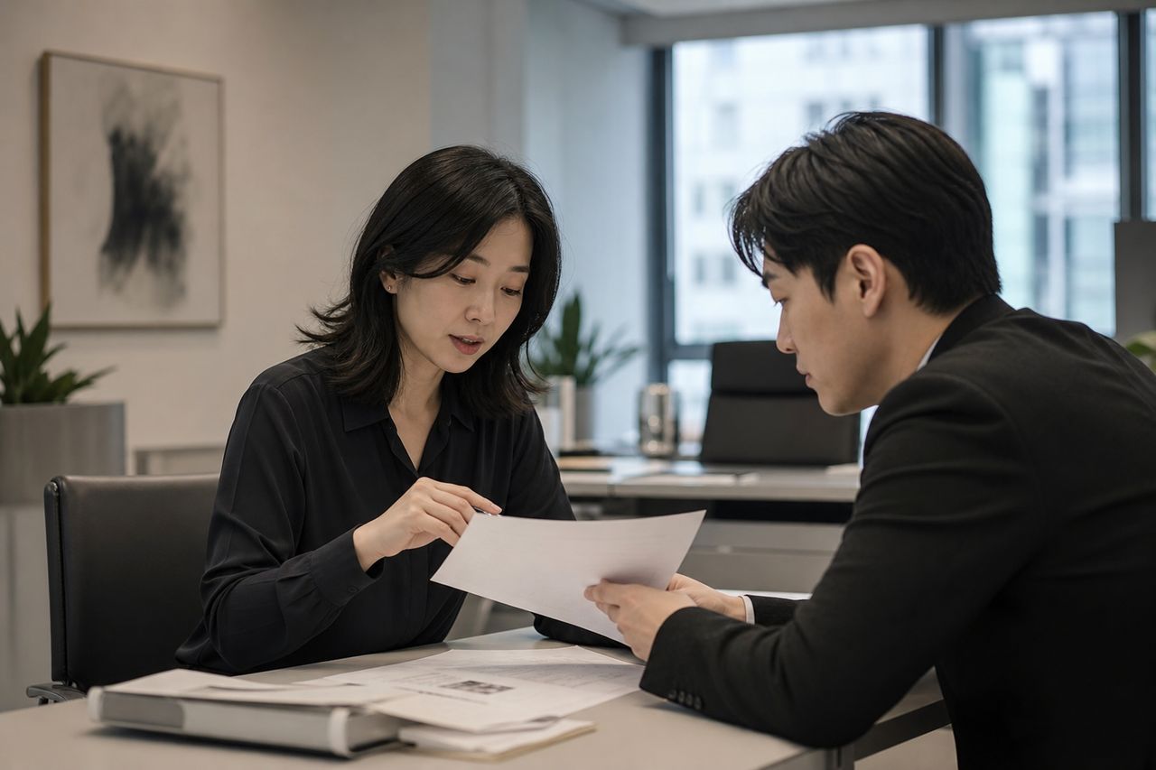 개인회생 신청방법, 접수 전에 준비할 것과 순서 관련 전문가 상담·서류 검토 장면