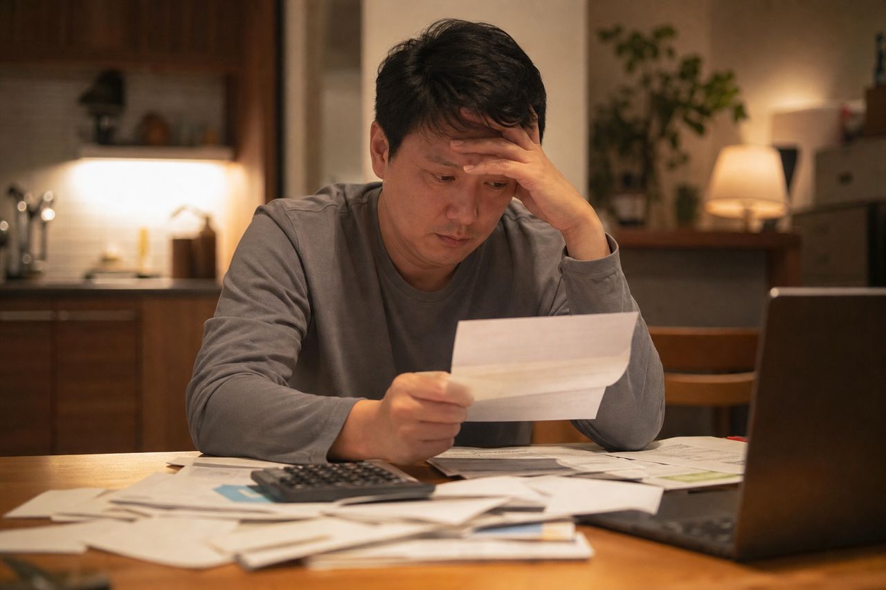 개인회생 보정서류, 자주 요구되는 자료와 제출 요령 관련 상황을 보여주는 이미지 — 서류를 검토하는 모습