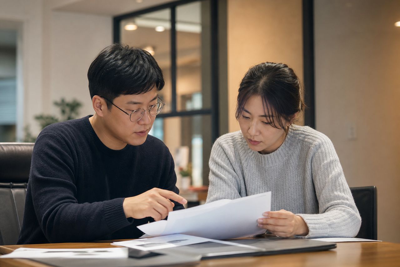 개인회생 가족 차용금, 자주 묻는 질문 정리 관련 전문가 상담·서류 검토 장면