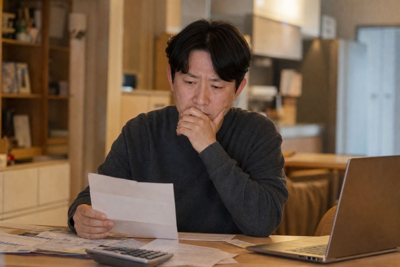 분양권 해지와 개인회생 이렇게 해결하세요 관련 상황을 보여주는 이미지 — 서류를 검토하는 모습