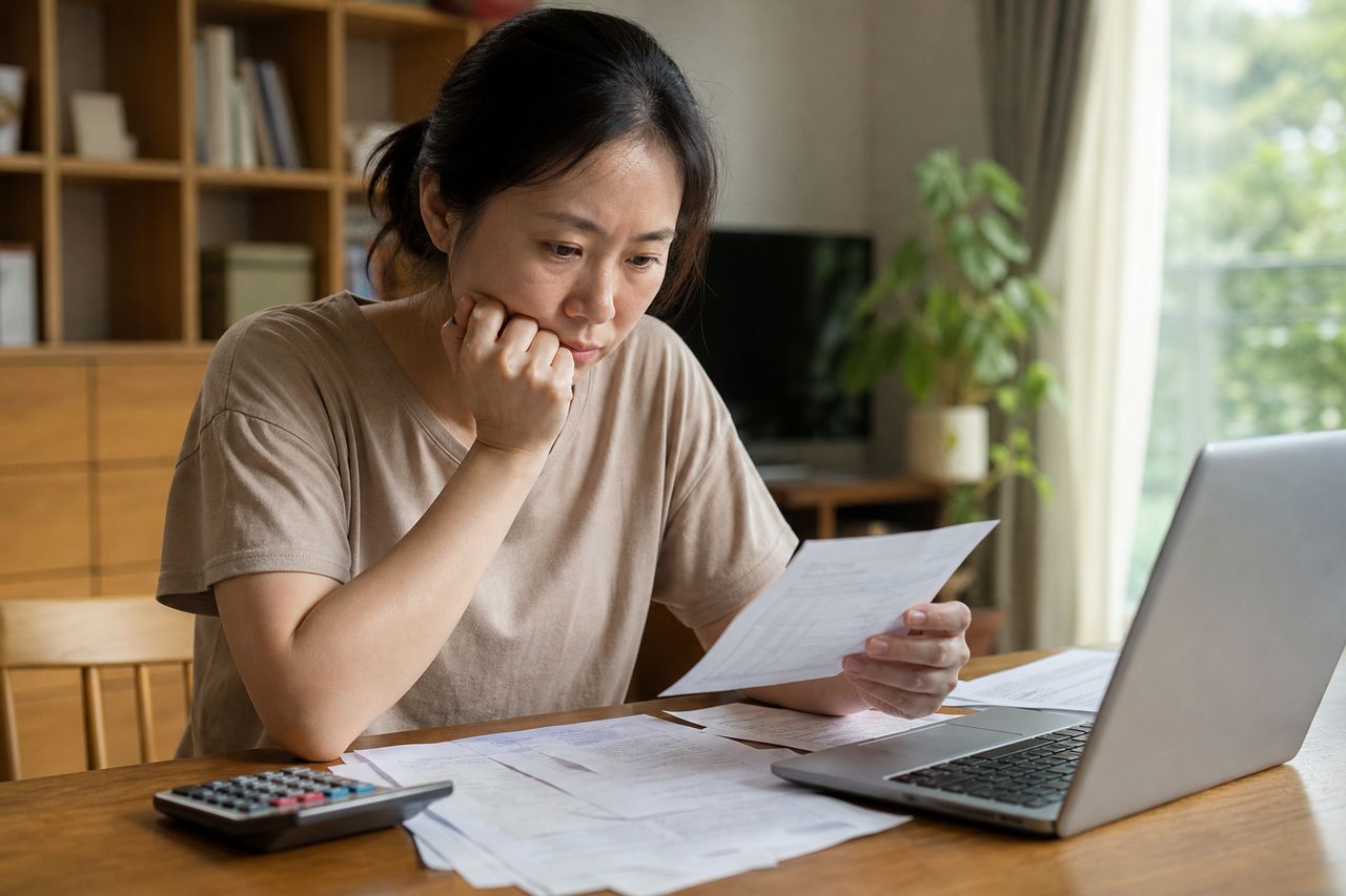 개인회생 누락채권, 진행 단계와 확인사항 관련 상황을 보여주는 이미지 — 서류를 검토하는 모습