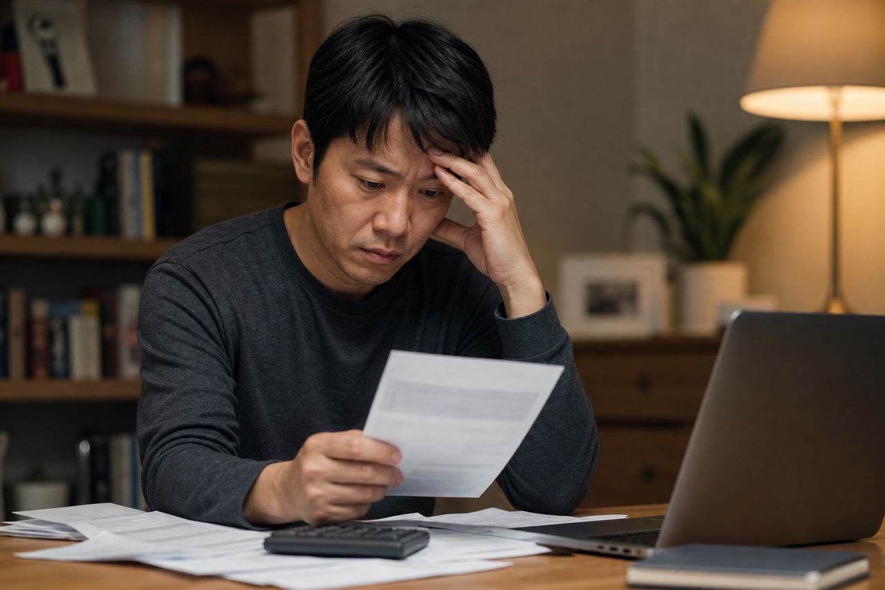 중도금 연체 3개월, 시행사가 해제 가능할까? 판례로 본 기준 관련 상황을 보여주는 이미지 — 서류를 검토하는 모습