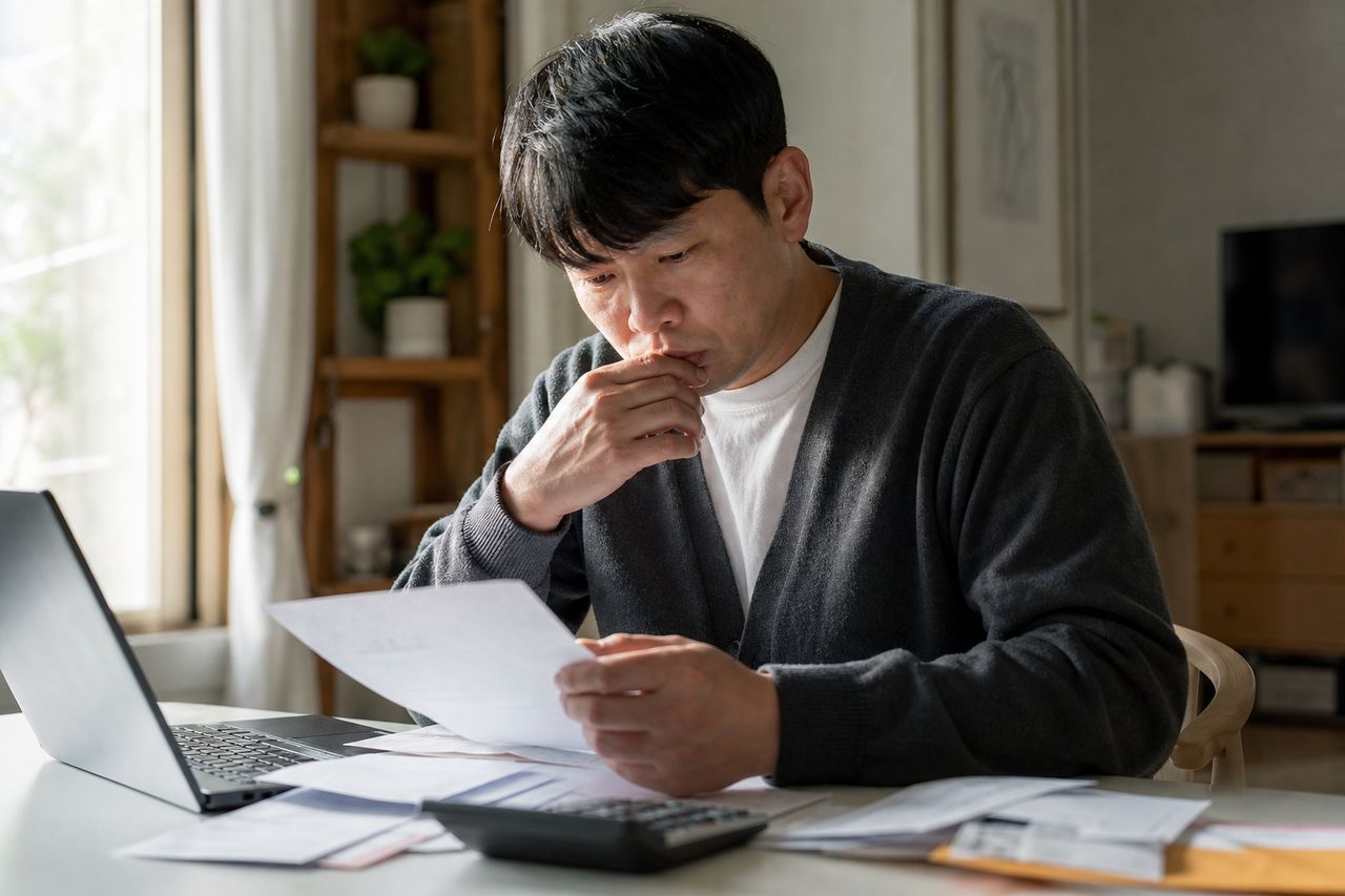 부산개인회생,부산회생법원 관련 상황을 보여주는 이미지 — 서류를 검토하는 모습