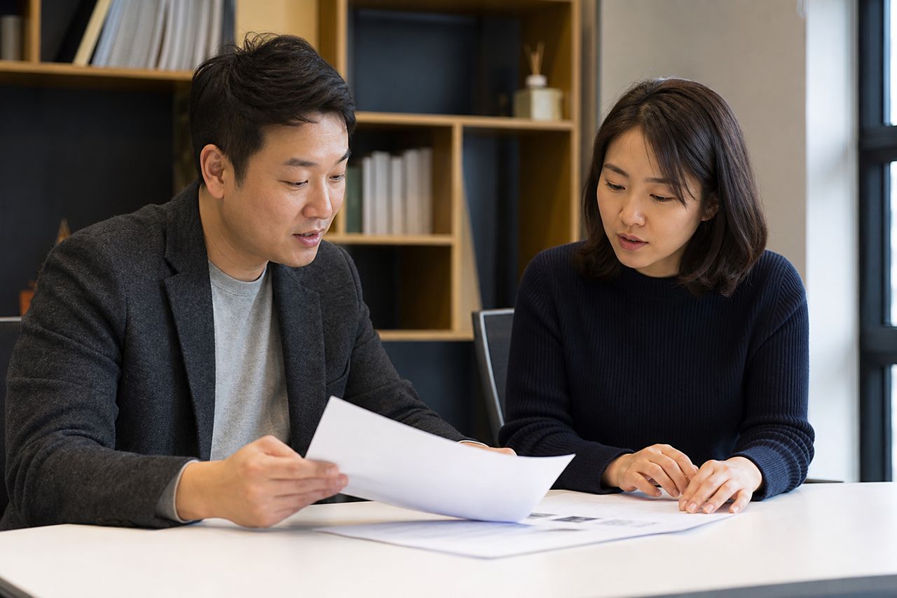 코인빚 8,000만 원 마진거래 손실 개인회생 법원이 사행성으로 분류하면 기각 되나? — 가상자산 선물·마진 채무와 일반 투자손실채무를 법원이 다르게 보는 기준 관련 전문가 상담·서류 검토 장면
