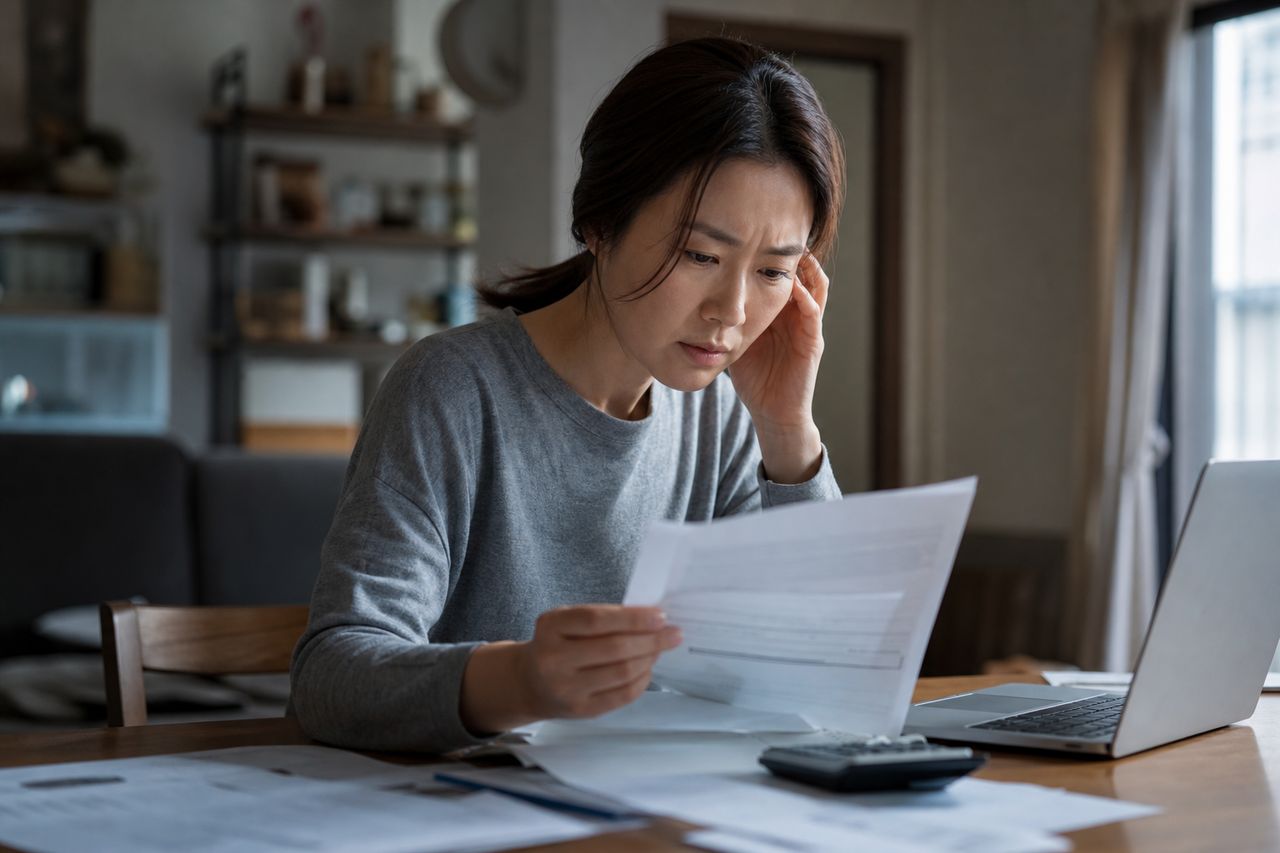 월급쟁이도 개인회생 될까? 직장인 신청 조건 총정리 관련 상황을 보여주는 이미지 — 서류를 검토하는 모습