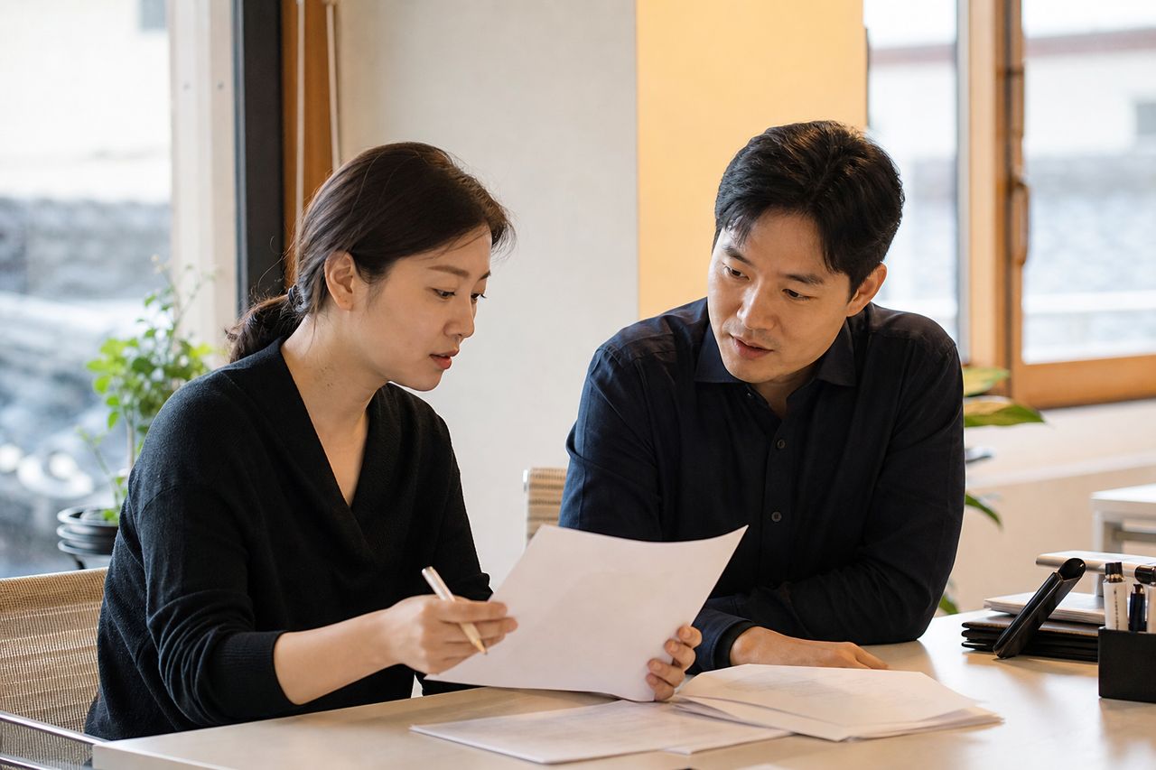 회사 재직 중 통장 압류 통보 받은 38세 K씨 — 개인회생신청 후 법원 금지명령까지 '신청일 기준 14일 골든타임' 안에 급여 보호하는 실전 순서 5단계 관련 전문가 상담·서류 검토 장면