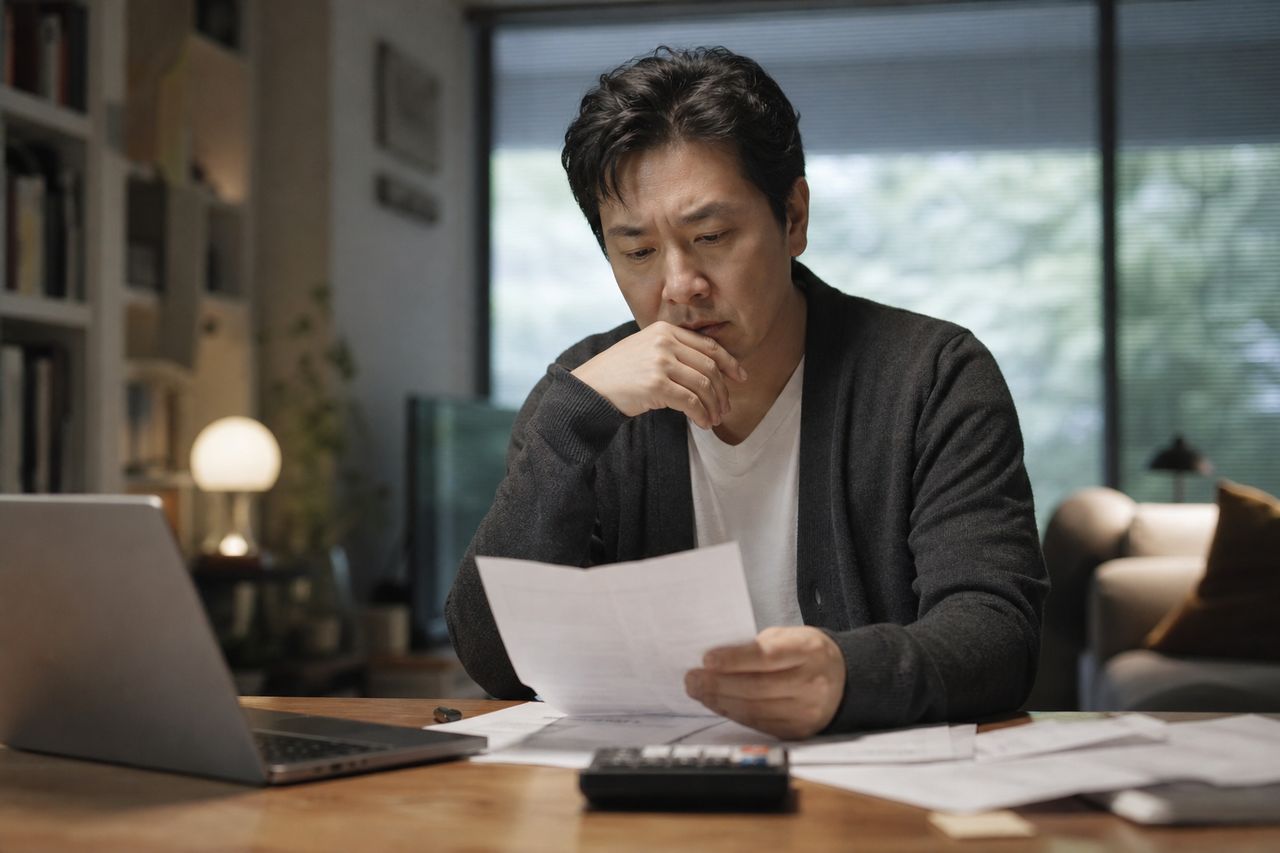 분양계약 중도금·잔금, 개인회생으로 정리할 수 있을까? 관련 상황을 보여주는 이미지 — 서류를 검토하는 모습