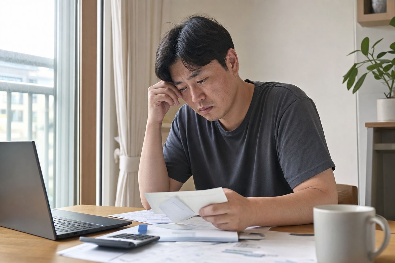 분양권 개인회생, 계약해지까지 가능할까? 관련 상황을 보여주는 이미지 — 서류를 검토하는 모습