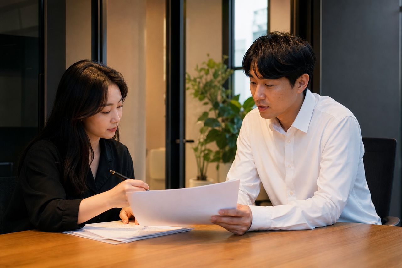 학자금·카드빚 3,600만 원, 취업 첫해 연체 시작한 25세 — 개인회생장점 중 '파산과 달리 신용정보 조기 삭제'가 취업·이직에 미치는 영향과 2025.7.18 규약 개정으로 1년 성실납부 시 공공정보 먼저 지워지는 구조 관련 전문가 상담·서류 검토 장면