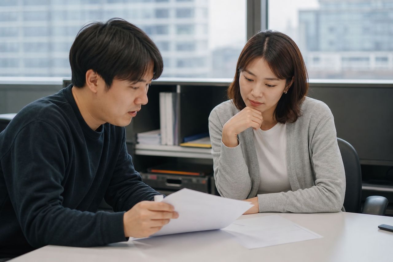 ETF 레버리지·해외선물 손실 합산 9,200만 원, 36세 IT 팀장의 주식 개인회생 후기 — 면책까지 38개월, 공공기록이 2025.7.18 규약 개정으로 1년 만에 먼저 지워진 실제 타임라인 관련 전문가 상담·서류 검토 장면