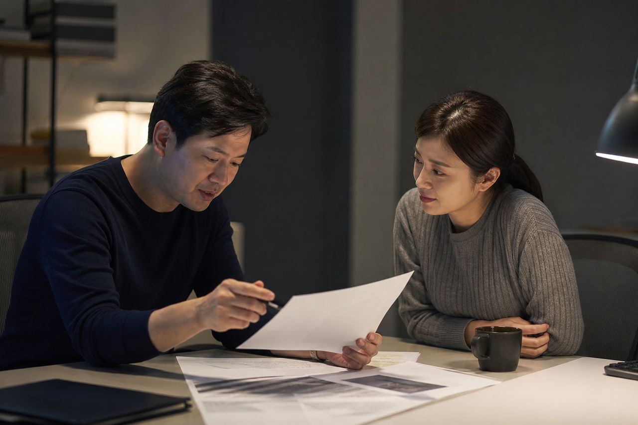 개인회생신청자격 총정리 관련 전문가 상담·서류 검토 장면