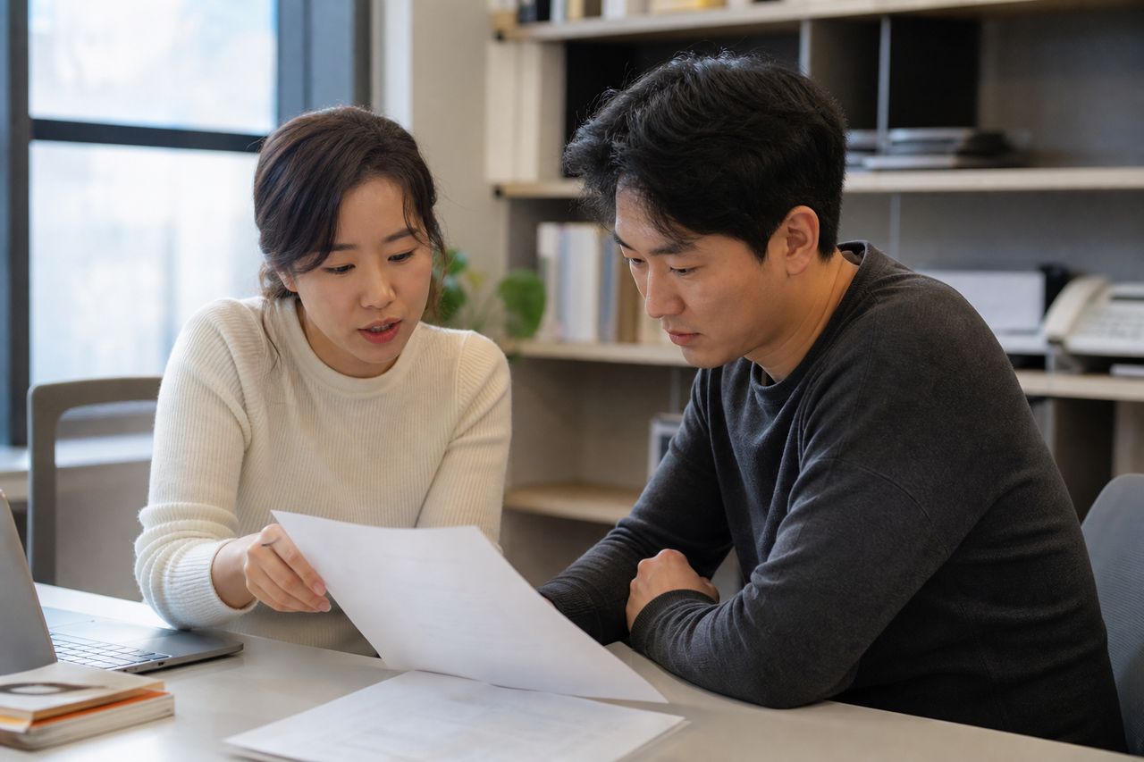 2026년 개인회생, 달라진 것 세 가지 관련 전문가 상담·서류 검토 장면