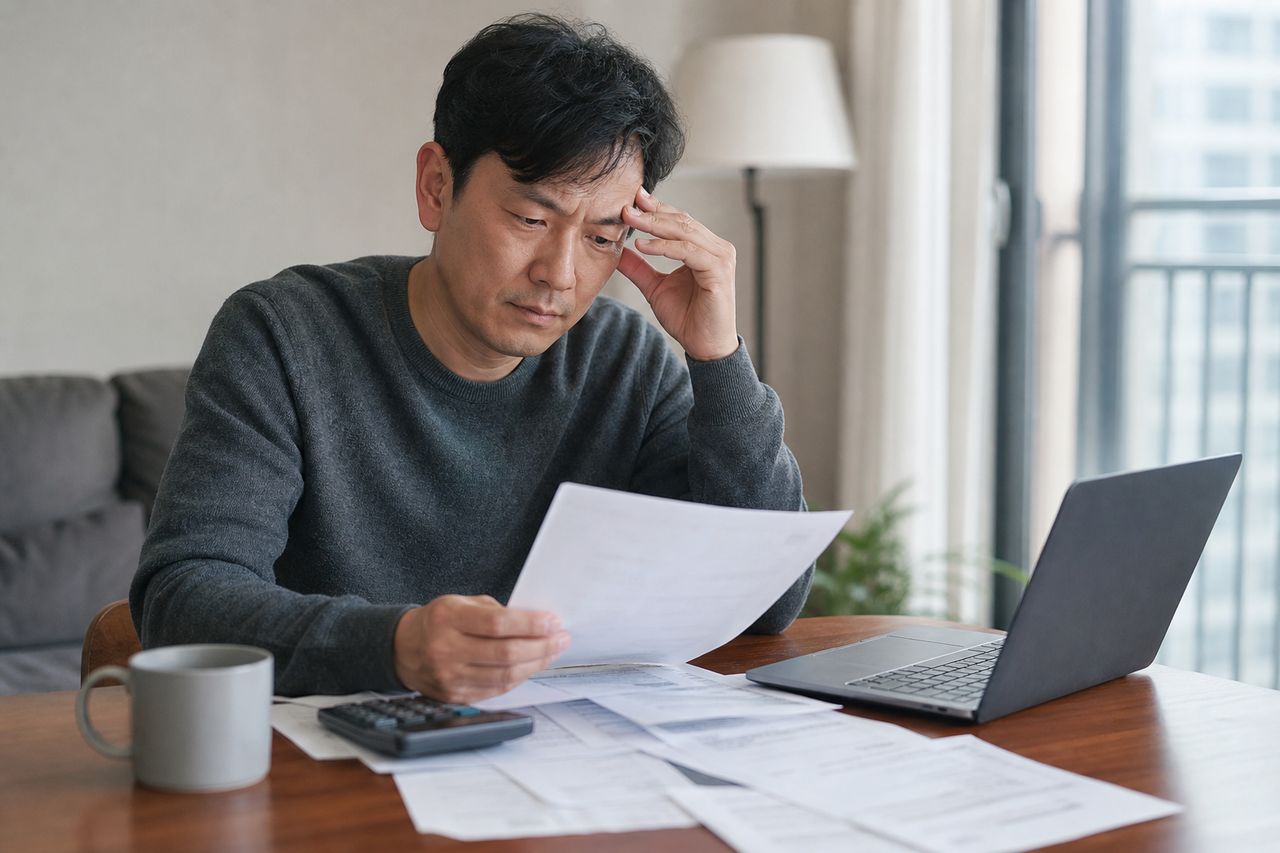 개인회생 신청 하면 분양권 해지 할 수 있을까? 관련 상황을 보여주는 이미지 — 서류를 검토하는 모습