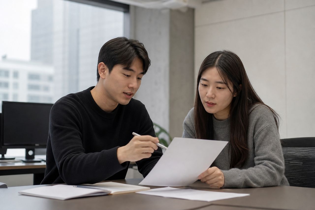 개인회생 면책신청 시기와 절차, 3년 변제 후 마지막 관문에서 챙길 것 관련 전문가 상담·서류 검토 장면