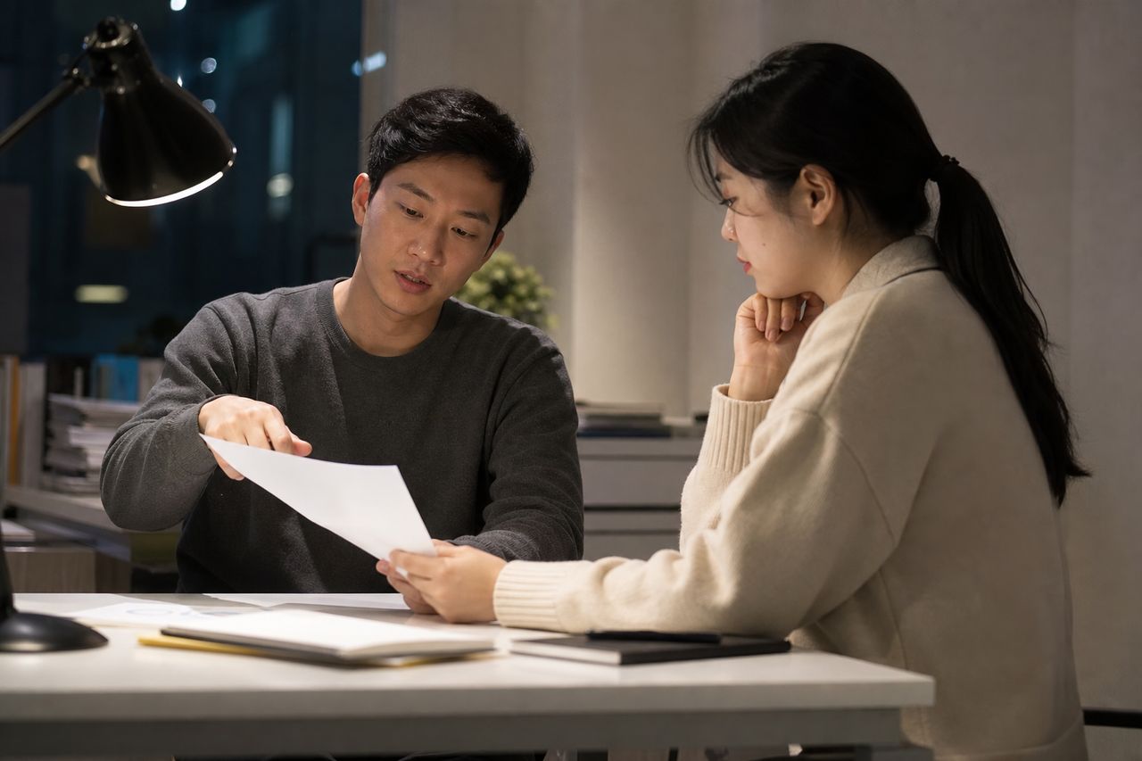 소멸시효 지난 빚도 개인회생에 포함해야 하나요? 채권 목록 실수 주의 관련 전문가 상담·서류 검토 장면