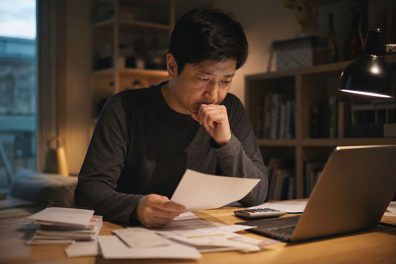 2026년 부인권 행사와 상계 금지 — 대법원 2025다202598 판결이 바꾼 파산절차 실무, 내가 돌려준 급부를 채권자가 자기 파산채권과 상계하겠다고 통보해 왔다면 지금 당장 이의해야 하는 이유 관련 상황을 보여주는 이미지 — 서류를 검토하는 모습