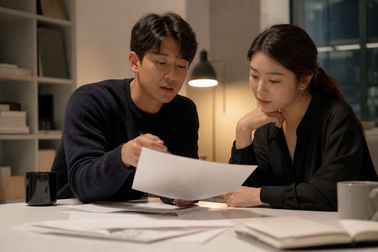 분양계약 중도금·잔금, 개인회생으로 정리 가능할까? 관련 전문가 상담·서류 검토 장면