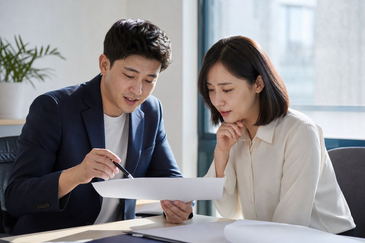 개인회생 비용, 인지대·송달료·대리인 비용을 나눠 보는 방법 관련 전문가 상담·서류 검토 장면