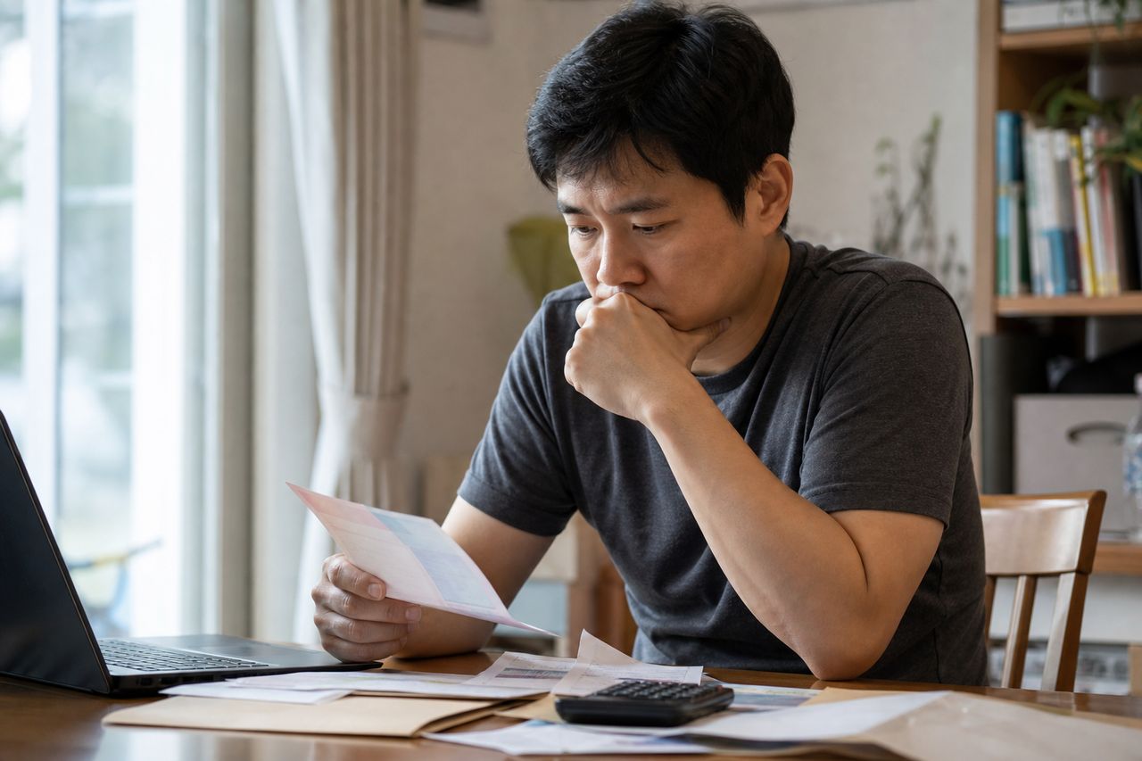 공무직 개인회생 — 40대 공공기관 공무직 3천만 미만 변제계획 인가 실제 사례 관련 상황을 보여주는 이미지 — 서류를 검토하는 모습